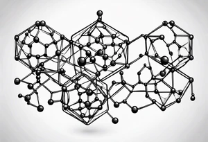 Molecular structure of,methamphetamine tattoo idea