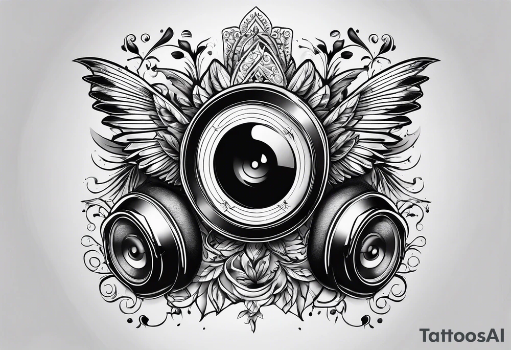 music tattoo idea