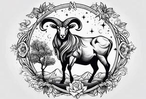 Aries constellation tattoo idea