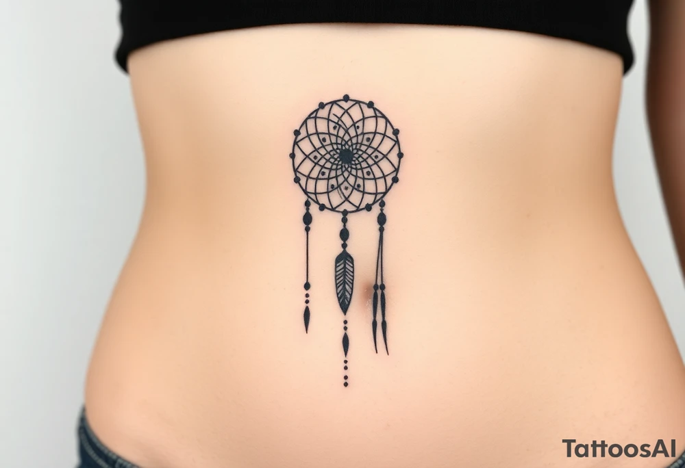 dreamcatcher tattoo idea