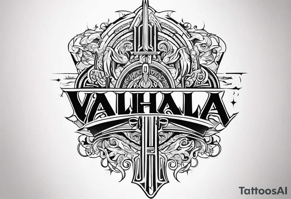 Valhalla tattoo idea