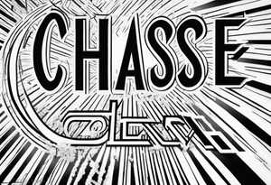 Chase written in the sun tattoo idea
