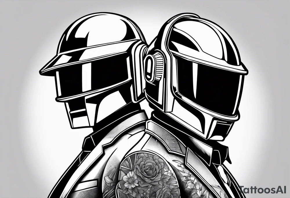 daft punk tattoo idea