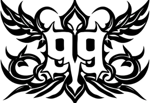 999 symbol tattoo idea