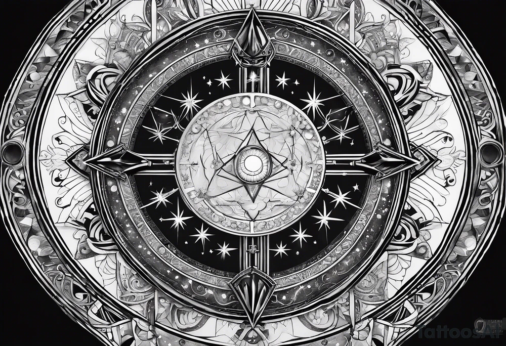 Astrology, Gemini, Natal Chart, angelic, soul mates, vision, third eye, armband tattoo idea