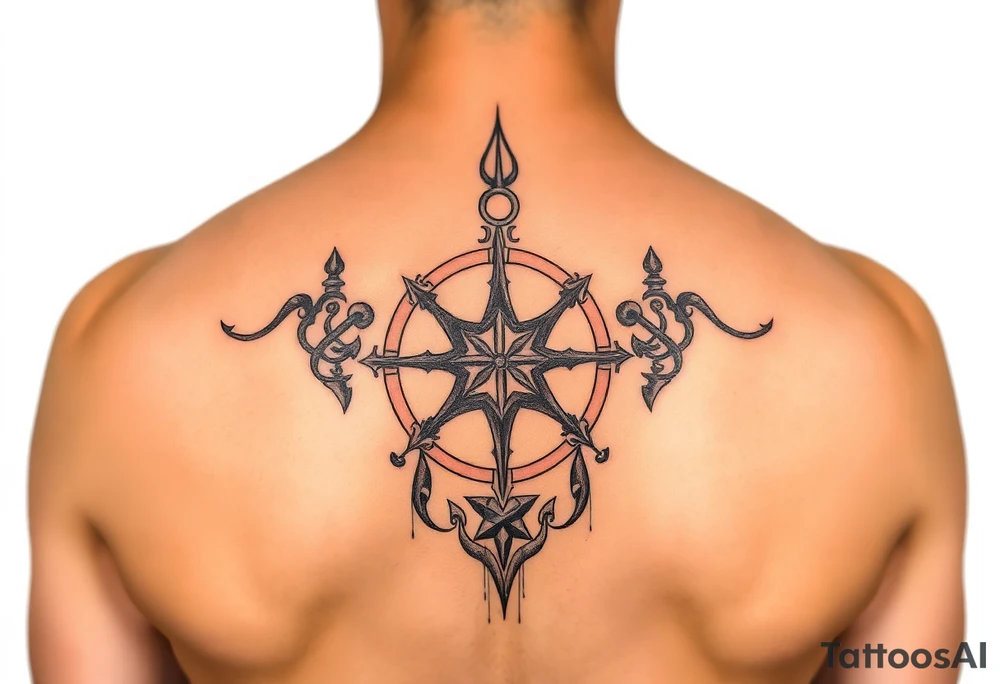 Thai symbols mystical tattoo idea