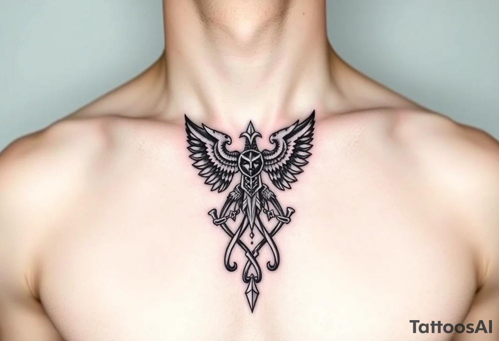 Irish strength and family tattoo idea