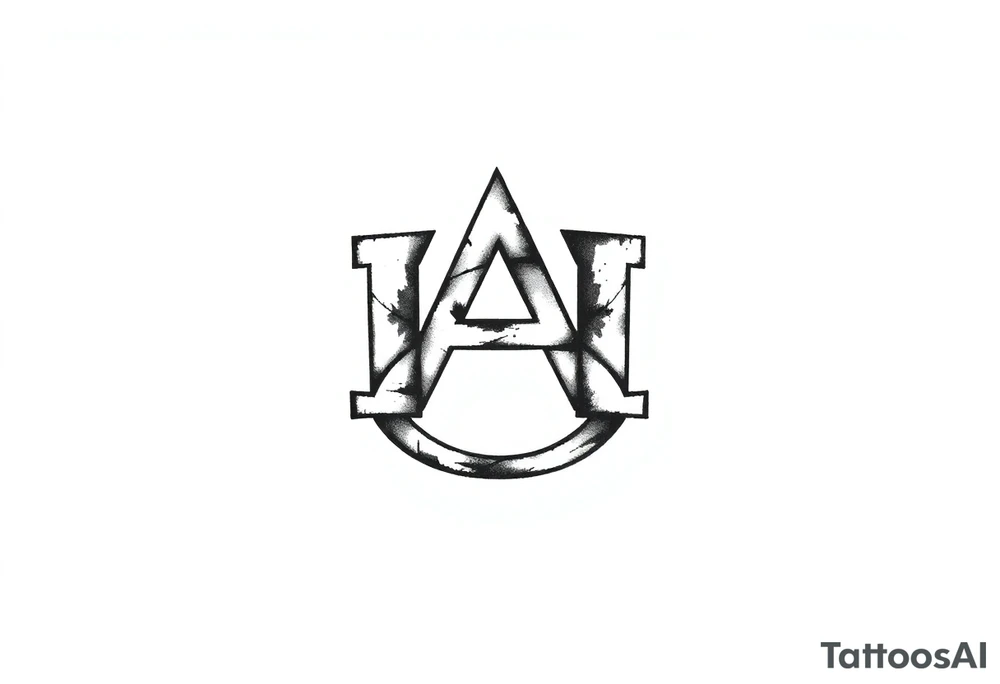 Auburn symbol tattoo idea