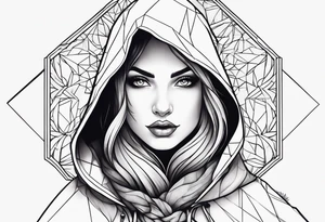 Little red riding hood tattoo idea