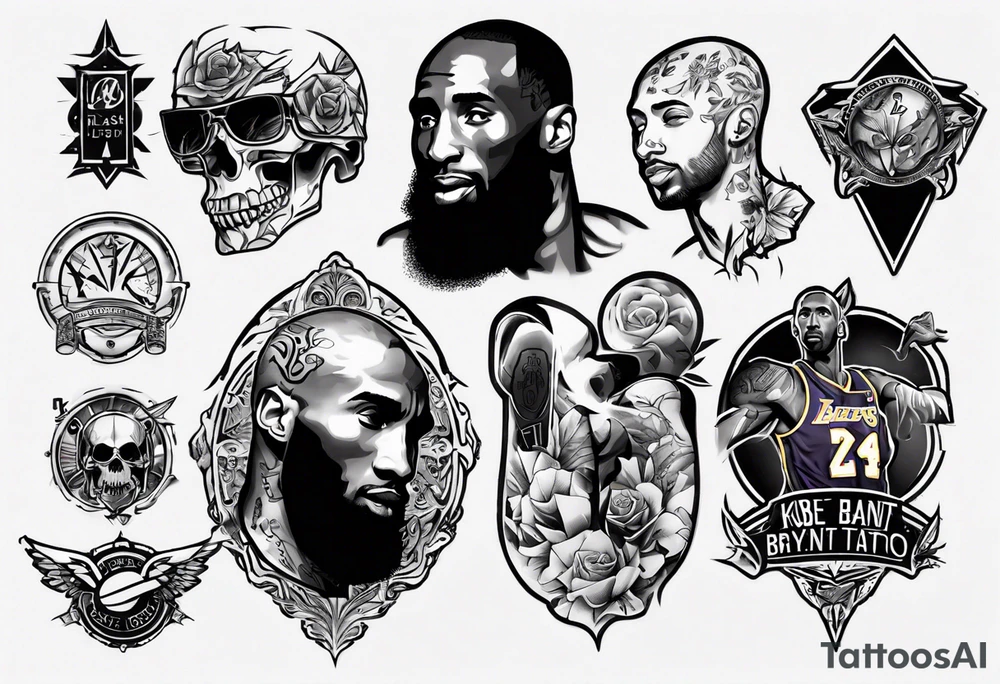 kobe bryant tattoo idea