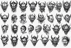 demons in my head tattoo idea