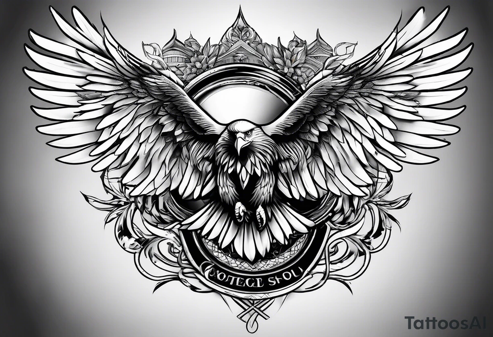 body Chest 
Eagle tattoo tattoo idea
