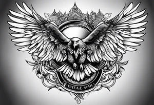 body Chest 
Eagle tattoo tattoo idea