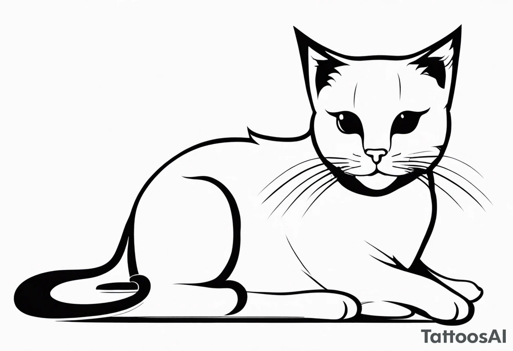 Cat tatto @ sigh tattoo idea