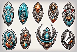 Stones tattoo idea