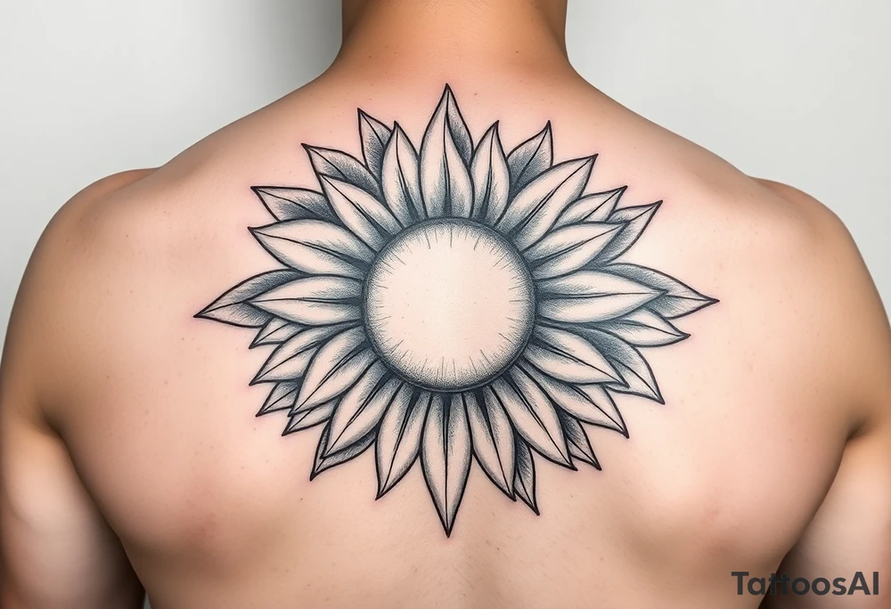 Sunflower, sun tattoo that will "shine" on another small tattoo right above my elbow . It will go on my bicep tattoo idea