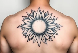 Sunflower, sun tattoo that will "shine" on another small tattoo right above my elbow . It will go on my bicep tattoo idea