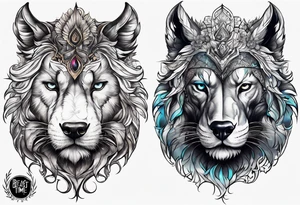 Beast time tattoo idea