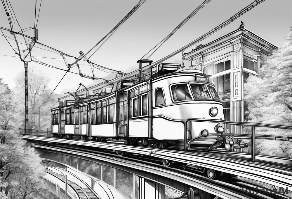 Schwebebahn tattoo idea