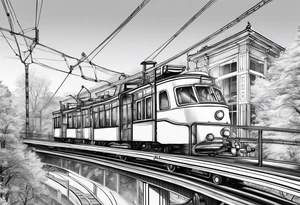 Schwebebahn tattoo idea