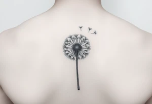 Dandelion tattoo idea