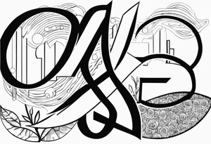 Use the word resilience and the infinite sign to represent 2 boys and 1 mom tattoo idea
