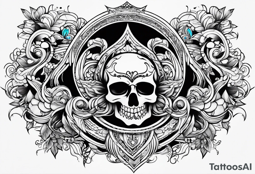 Chest tattoo tattoo idea