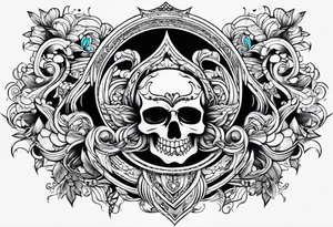 Chest tattoo tattoo idea