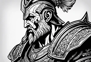 ares the god of war tattoo idea