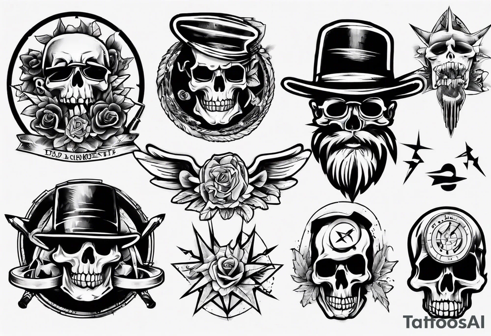 gangsta tattoo idea