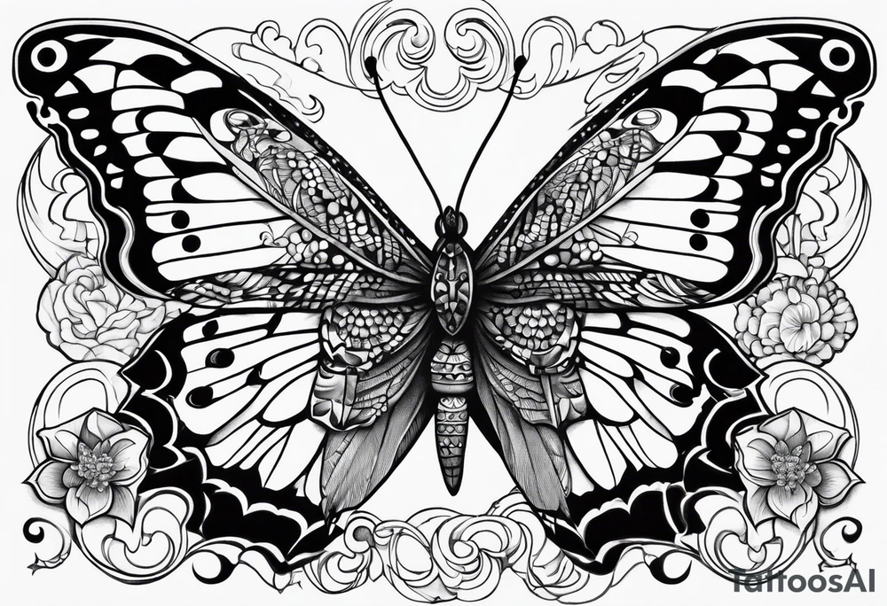 Hackberry emperor tattoo idea