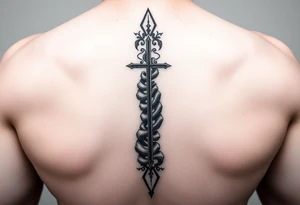 Christian tattoos for women spine tattoo idea
