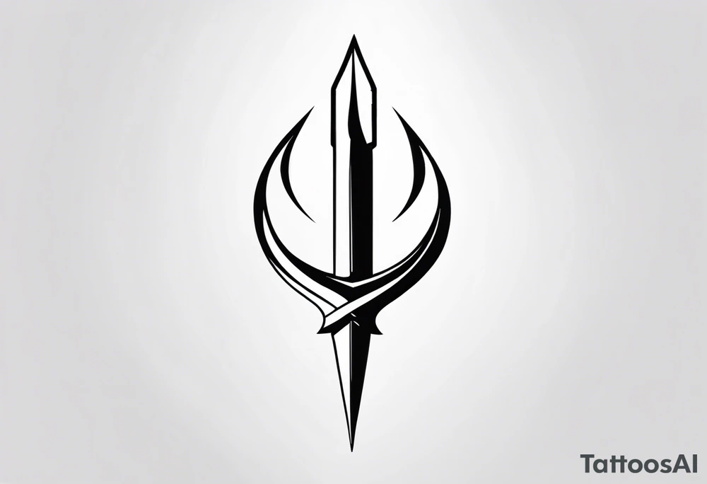 trident tattoo idea