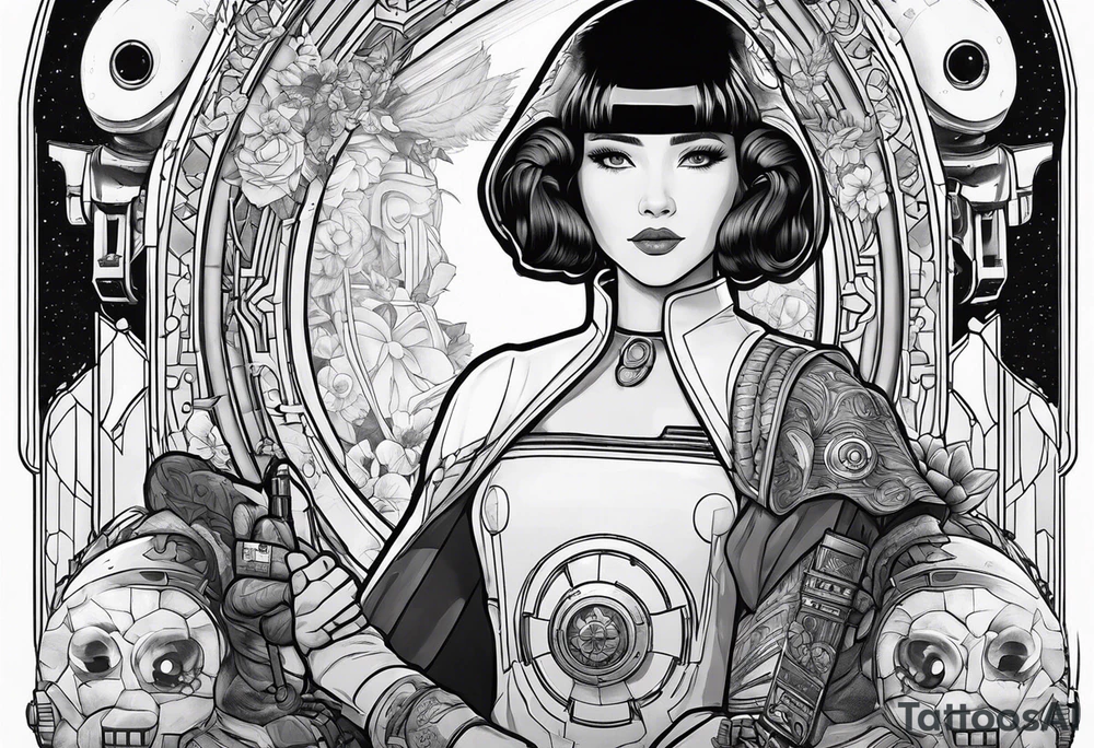 Love, Death & Robots, star wars tattoo idea