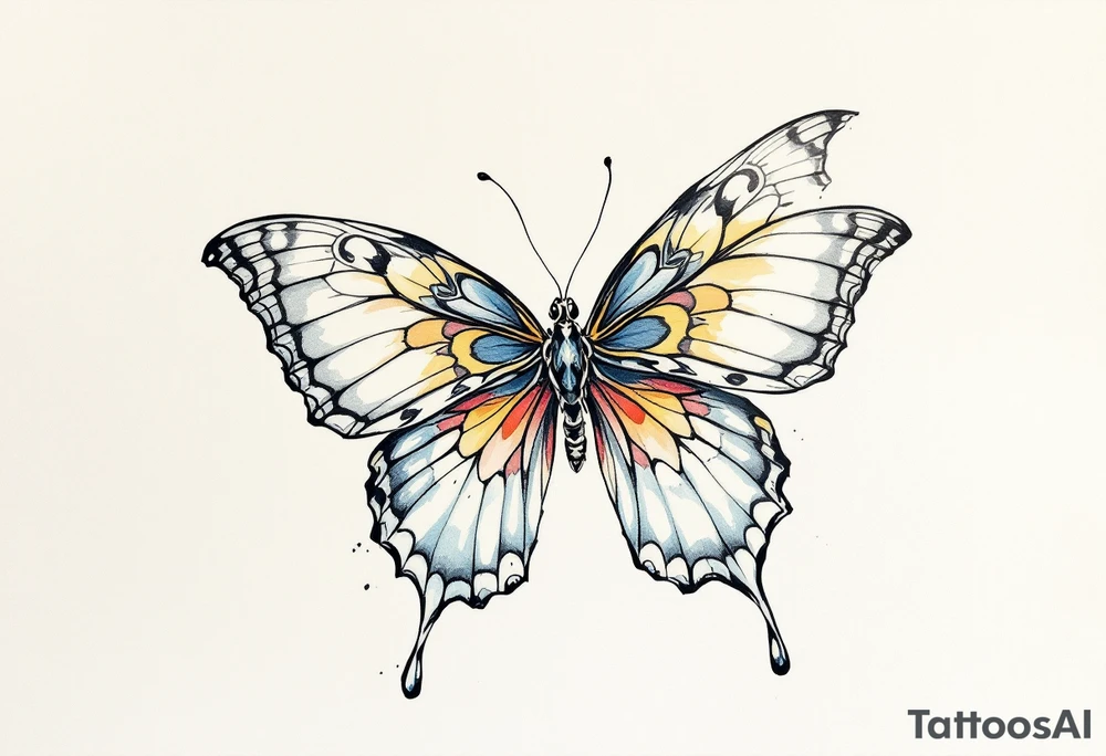 Butterfly tattoo idea