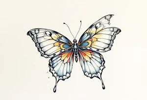 Butterfly tattoo idea