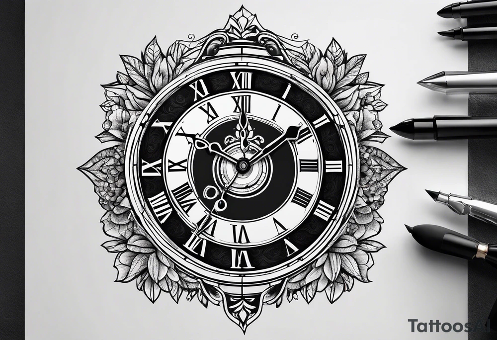 Écriture : no need to run after the time tattoo idea