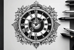 Écriture : no need to run after the time tattoo idea