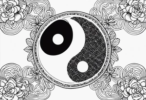 yin yang irezumi tattoo idea