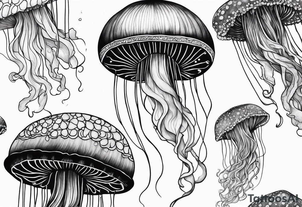 Jellyfish tattoo idea