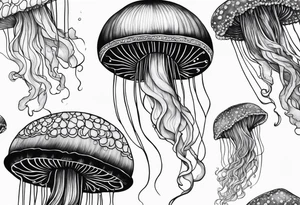 Jellyfish tattoo idea