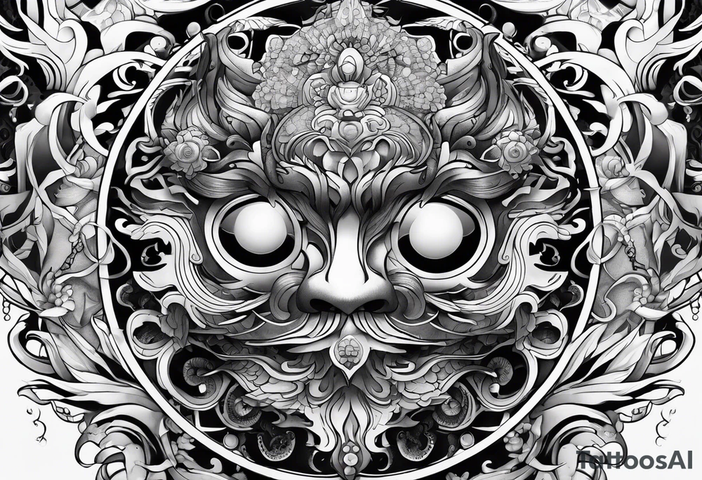 Wan shi tong tattoo idea