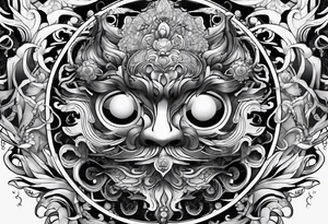 Wan shi tong tattoo idea