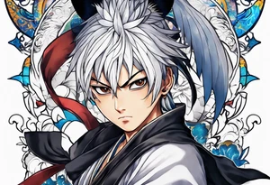 Anime inosuke tattoo idea