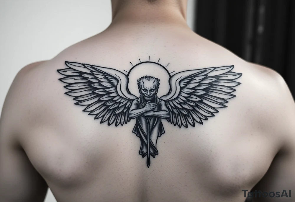 guardian angel tattoo idea