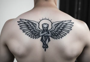 guardian angel tattoo idea