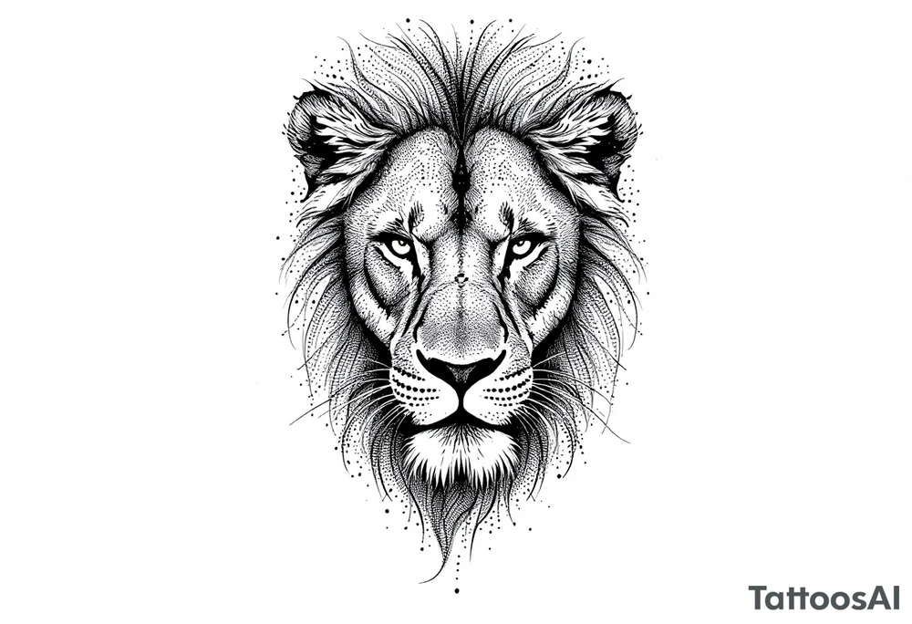 lion tattoo idea