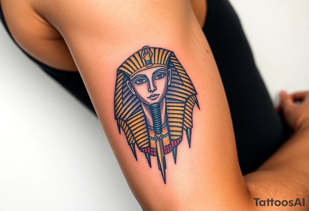 egpyptian theme tattoo idea
