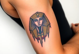 egpyptian theme tattoo idea