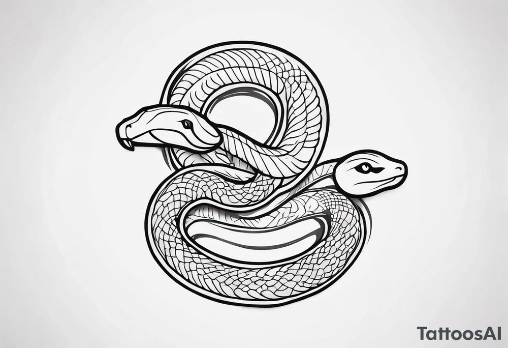 Snake tattoo idea